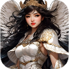 Doux ange avec couronne