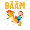 BÄÄM Seepferdchen Geschenk