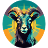 Goat Pop Art