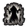 SPOOKY SHADOW FIGURES