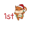 Écureuil Noël Écureuil mon 1er