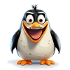 the funny penguin