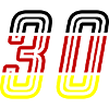 30 symbole de chiffres Allemagne