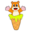 Hamster Waffeleis