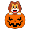 Citrouille Lion Halloween
