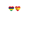 Maurice Espagne Heartbeat Flag Mauricien