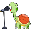 Turtle Singer Microphone Music