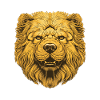Chow Chow Hund Portrait
