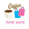 Kaffee und ein Secondhandladen