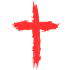 Cross red