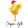 Origami coq