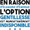 Option gentillesse indisponible