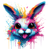 bunter Hase