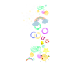 Étoiles, Cœurs, Dessin, Illustration,Arc-en-ciel