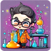 Cute little scientist