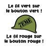 Le fil vert…le fil rouge…