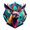 Geometric fauna, deer
