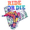 Snowboarder Ride or Die