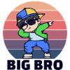 Cooler Spruch Bro Großer Bruder Bruderherz