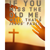 That's Jesus' fault