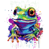 Graffiti Froschklasse Grundschule Klassentier