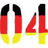 4 Number symbol Germany