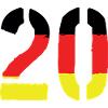 20 number symbol Germany