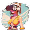 Fille VR 01