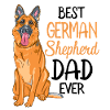 Best German Shepherd Dad Ever