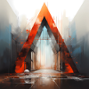 Abstract geometric collection