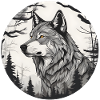 Portrait of a Wolf