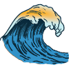 Beautiful wave