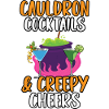 Cauldron Cocktails & Spooky Cheers Halloween