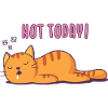 Lazy Ginger Cat