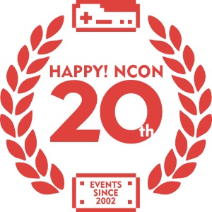 ncon 20th logo red