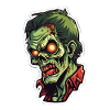 Cartoon zombie