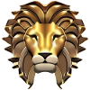 Golden Lion Mask