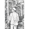 Mann im Wald
