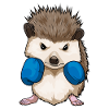 Igel Boxer Boxhandschuhe Boxen