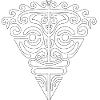 visage maori11 blanc