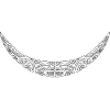 Maori necklace1 white