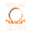 Whippet and wine greyhound
