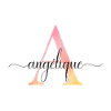 Un | Monogramme | Nom | AngéliqueAquarelle