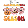 Tis' the Hallothanksmas Season Axolotl