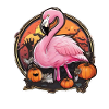 Flamingo Pink Flamingo Flamingo Halloween