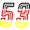 53 Symbole numérique Allemagne