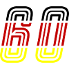 60 number symbol Germany
