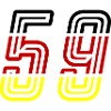 59 Number Symbol Germany