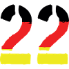 22 Number symbol Germany