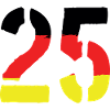 25 symbole numérique Allemagne